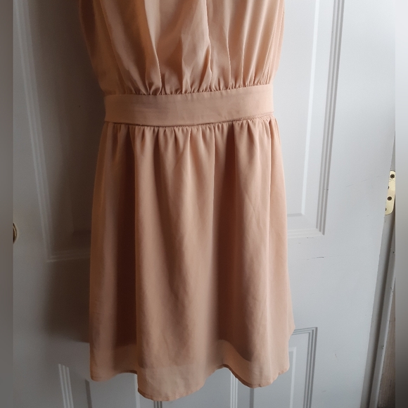 Pink Chiffon Dress - Picture 6 of 11